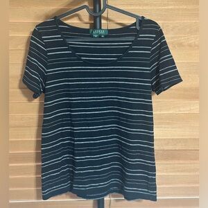 COPY - Lauren Ralph Lauren Black Short Sleeve T-Shirt